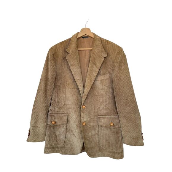 Vintage 70s Levis Panatela Corduroy JacketSz:‎ 42RPreOwned